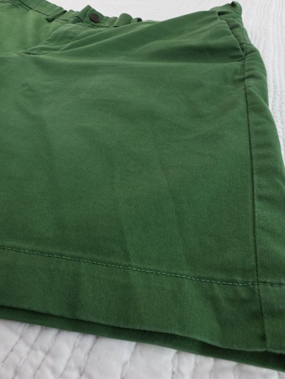 Banana Republic Walking Shorts Mens 40 Verdent Green 9" Inseam Stretch Classic - Picture 3 of 15